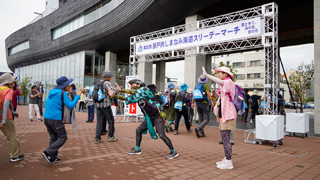 スリーデーマーチの様子3